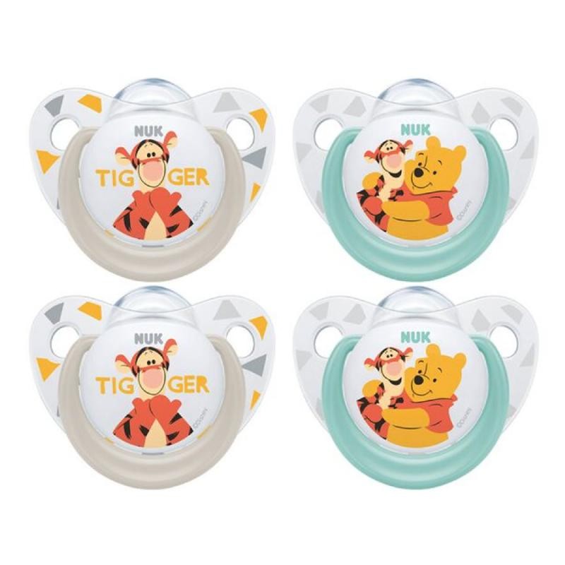 CHUPETE SILICONA NUK DISNEY 0-6 MESES  2 UNIDADES