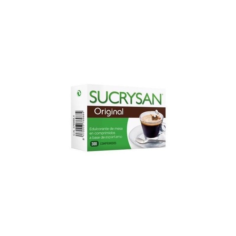 SUCRYSAN COMPRIMIDOS ASPARTAMO 300 COMPRIMIDOS