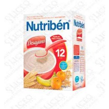 NUTRIBEN DESAYUNO PAPILLA DE TRIGO CON FRUTA 900 GR