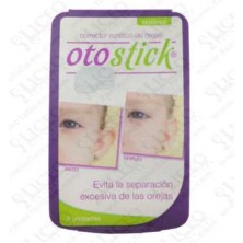 CORRECTOR ESTETICO DE OREJAS OTOSTICK PIEL SENSIBLE 8 UNIDADES