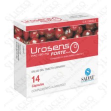 UROSENS FORTE PLUS 120 MG 14 CÁPSULAS