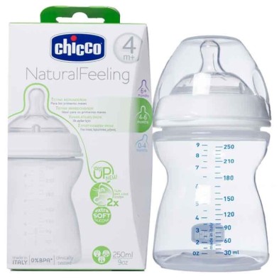 CHICO BIBERON STEP UP 250 ML FLUJO REGULABLRE 4 MESES