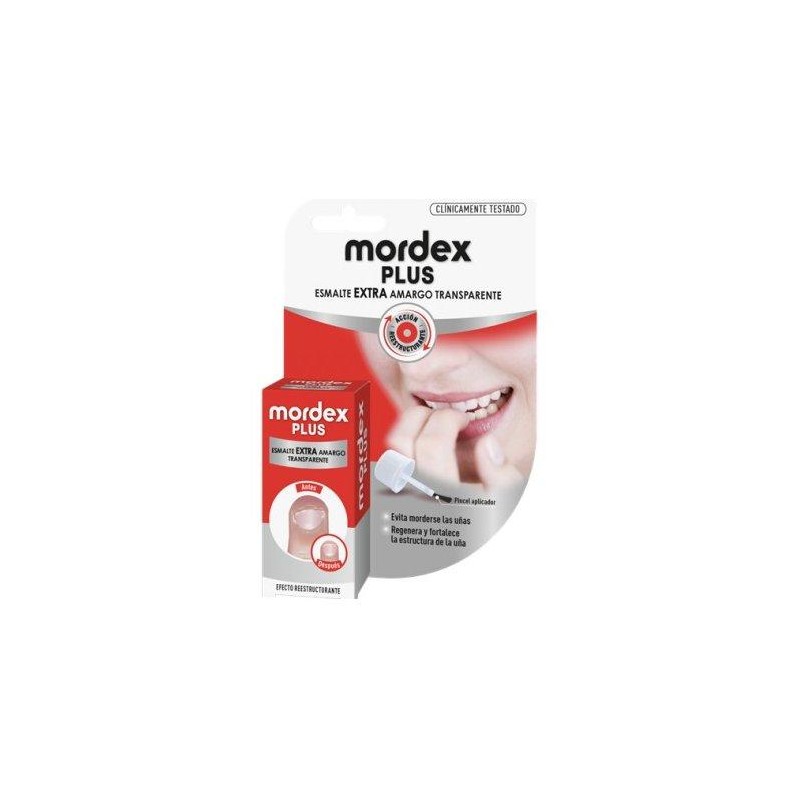 MORDEX PLUS ESMALTE AMARGO CON PINCEL 9 ML
