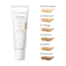 AVENE COUVRANCE MAQUILLAJE FLUIDO TONO 2.0 NATURAL 30 ML 