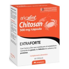 CHITOSAN EXTRA FORTE 500 MG 60 CÁPSULAS