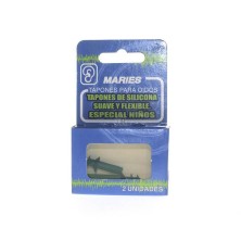 TAPONES OIDOS MARIES SILICONA NIÑO 2 UNIDADES