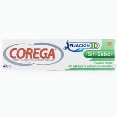 COREGA CREMA EXTRA FUERTE SIN SABOR ADHESIVO PROTESIS DENTALES 40 GR