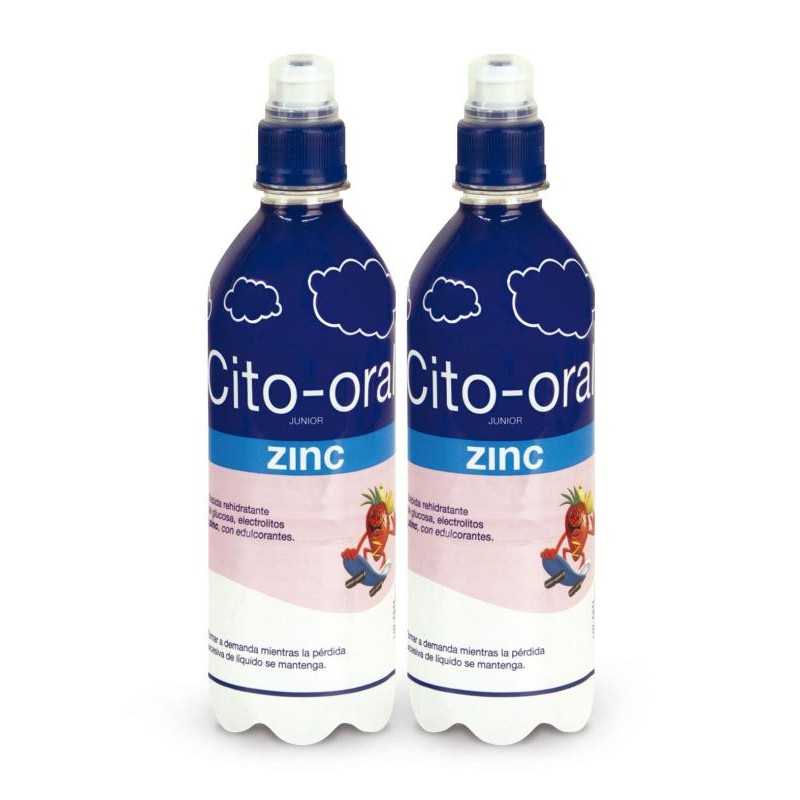 CITO-ORAL JUNIOR ZINC 500 ML 2 BOTELLAS