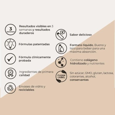 PURE GOLD COLLAGEN 500 ML (10 FRASCOS X 50ML)