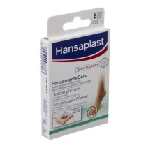 HANSAPLAST APOSITOS CALLOS CON CREMA CICATRIZANTE 6,9x1,9 CM 8 APOSITOS