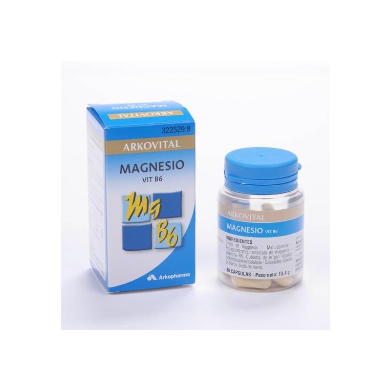 MAGNESIO ARKOVITAL 73.5 MG 30 CAPSULAS