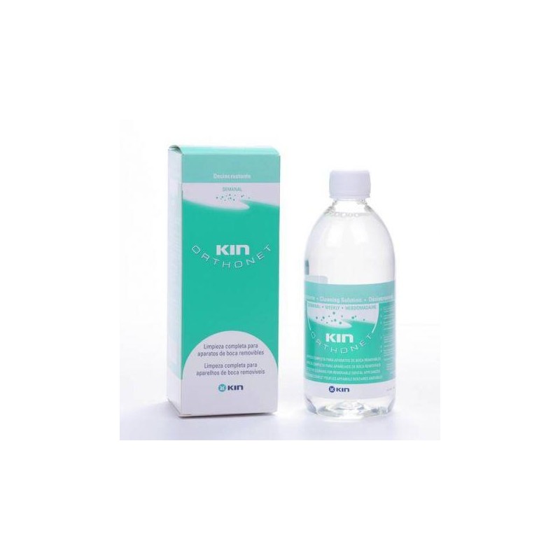 KIN ORTHONET DESINCRUSTANTE SEMANAL LIMPIEZA PROTESIS 500 ML