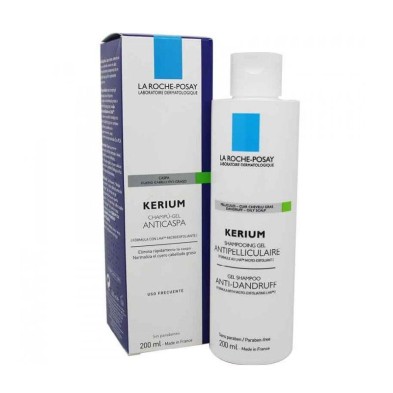 KERIUM CHAMPÚ ANTICASPA MICROEXFOLIANTE CABELLO GRASO 200 ML
