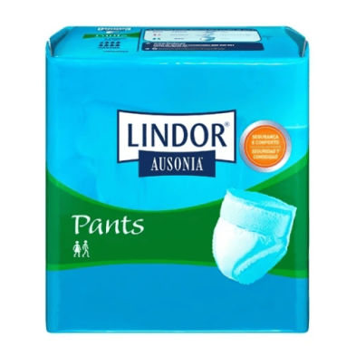 ABSORB INC ORINA ANAT C/ BRAGUITA LINDOR PANTS TALLA GRANDE 14 UNIDADES