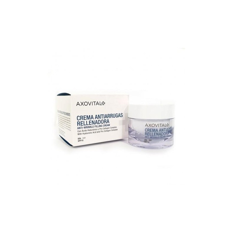 AXOVITAL CREMA ANTIARRUGAS DIA SPF 15 RELLENADOR