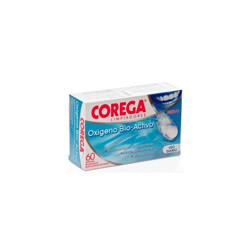 COREGA 3 MINUTOS LIMPIEZA PROTESIS DENTAL 60 TABLETAS