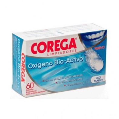 COREGA 3 MINUTOS LIMPIEZA PROTESIS DENTAL 60 TABLETAS