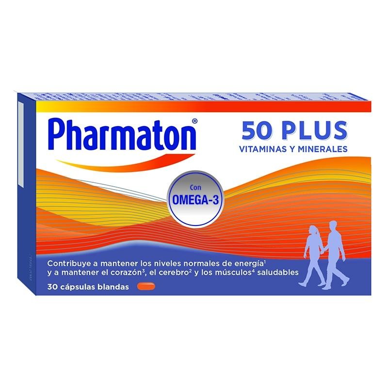 PHARMATON 50 PLUS 30 CÁPSULAS