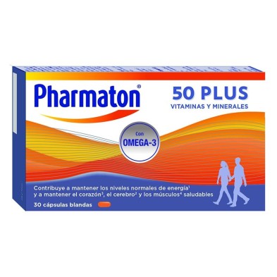 PHARMATON 50 PLUS 30 CÁPSULAS