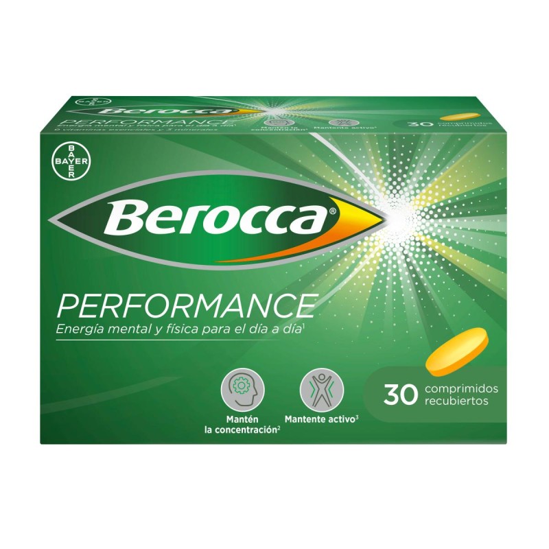 BEROCCA COMPRIMIDOS PERFORMANCE 30 COMP