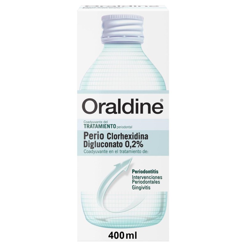 ORALDINE PERIO COLUTORIO CLORHEXIDINA 0.2% 400 ML
