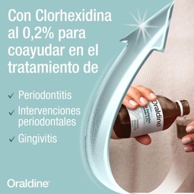 ORALDINE PERIO COLUTORIO CLORHEXIDINA 0.2% 400 ML
