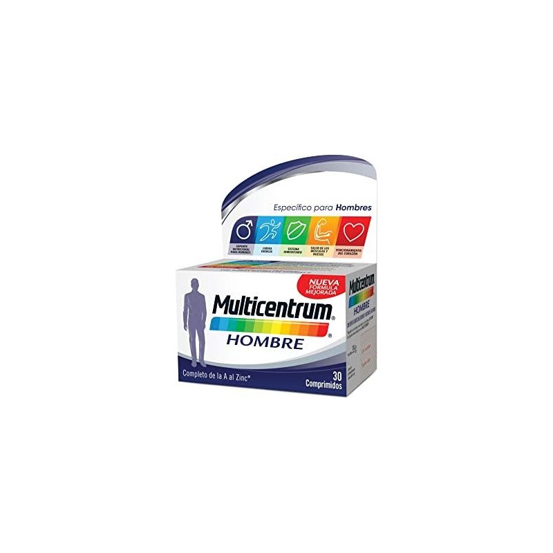 MULTICENTRUM HOMBRE 30 COMPRIMIDOS