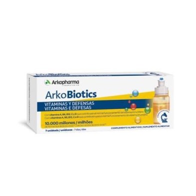 ARKOPROBIOTICS VIT Y DEFENSAS ADULTOS 7 UNIDOSIS