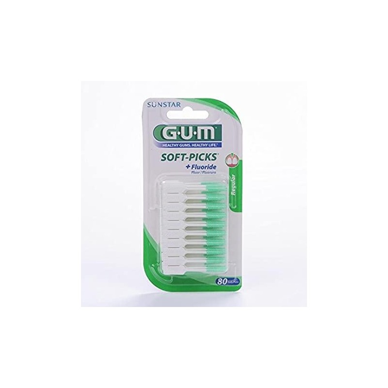 SOFT PICKS GUM 632 M80 REGULAR 80 UNIDADES