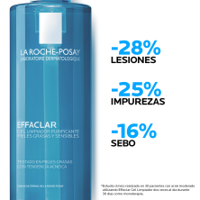 EFFACLAR GEL LIMPIADOR PURIFICANTE LA ROCHE POSAY 400 ML