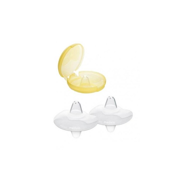 MEDELA PEZONERA CONTACT SILICONA T- M 20 MM 2 UNIDADES