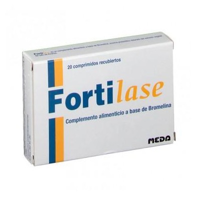 FORTILASE 20 COMPRIMIDOS RECUBIERTOS