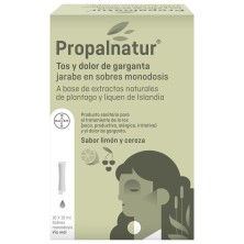 PROPALNATUR TOS Y DOLOR DE GARGANTA JARABE DE CEREZA