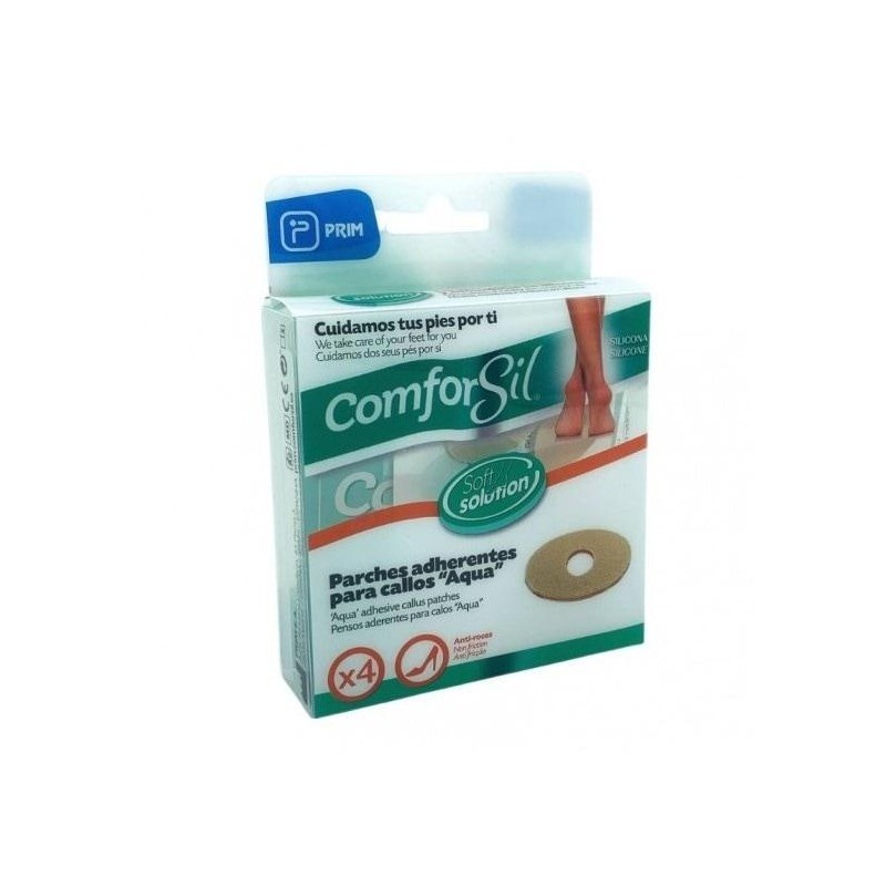 COMFORSIL SILICONA PARCHE PROTECTOR CALLOS ADH 6 UNIDADES