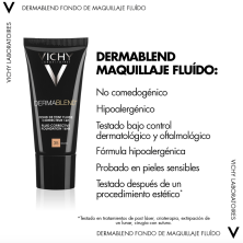 VICHY DERMABLEND FONDO DE MAQUILLAJE CORRECTOR SAND 35 30 ML VICHY