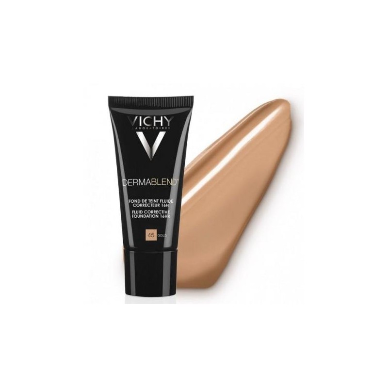 DERMABLEND FONDO DE MAQUILLAJE CORRECTOR 45 GOLD VICHY