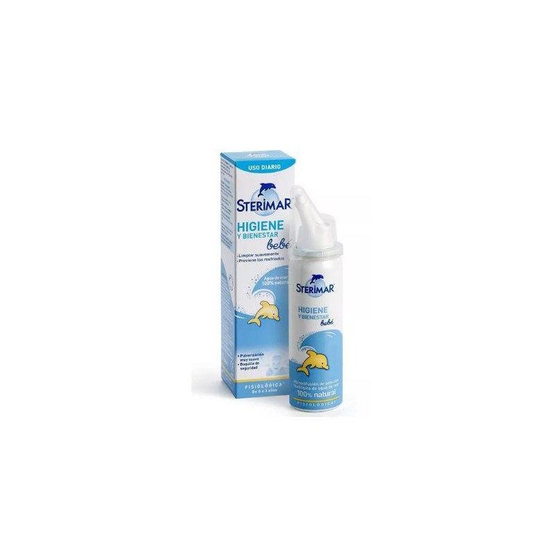 STERIMAR BEBE LIMPIEZA NASAL AGUA DE MAR MICRODIFUSIÓN 50 ML