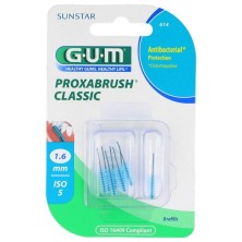 CEPILLO INTERDENTAL RECAMBIO GUM 614 PROXABRUSH 8 UNIDADES