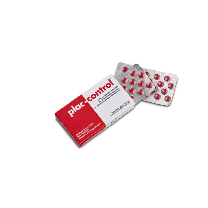 PLAC CONTROL COMPRIMIDOS REVELADOR PLACA DENTAL 20 COMPRIMIDOS