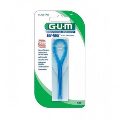 GUM ENHEBRADOR DE SEDA DENTAL GUM 840 25 UNIDADES