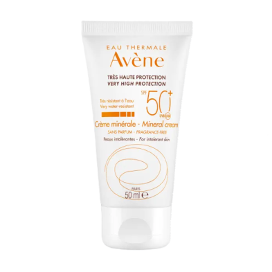 AVENE CREMA SPF 50+ PANTALLA FISICA 50 ML