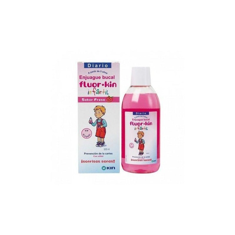 FLUOR KIN INFANTIL COLUTORIO SEMANAL 0,2 100 ML
