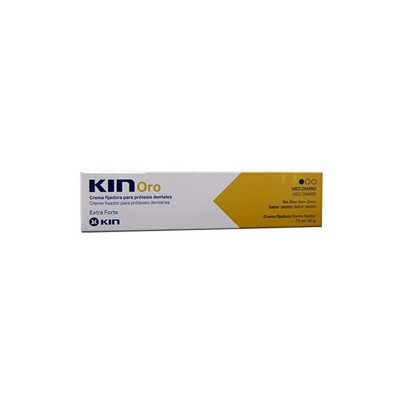 KIN ORO CREMA FIJADORA ADHESIVO PRÓTESIS DENTAL 40 GR
