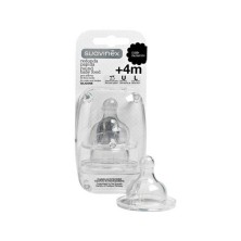 SUAVINEX TETINA SILICONA BOCA ANCHA 2U