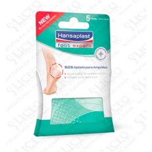HANSAPLAST AMPOLLAS HIDROCOLOIDE T- GRANDE 6 UNIDADES 5,8x2 CM