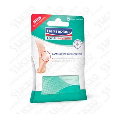 HANSAPLAST AMPOLLAS HIDROCOLOIDE T- GRANDE 6 UNIDADES 5,8x2 CM