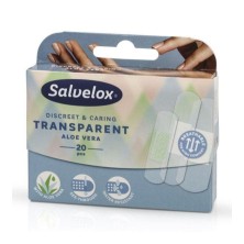 SALVELOX APÓSITO ADHESIVO ALOE VERA TRANSPARENTE 20 UNIDADES