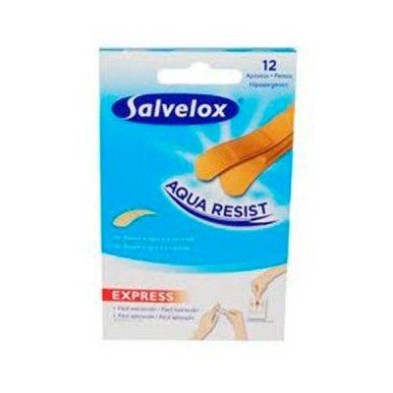 SALVELOX AQUA RESIST APÓSITO ADHESIVO EXPRESS 12 UNIDADES 2 TAMAÑOS