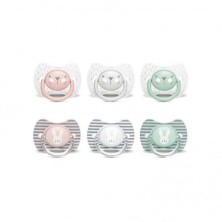 CHUPETE PREMIUM TETINA SILICONA FISIOLOGICA  6-18 MESES 1 UNIDAD