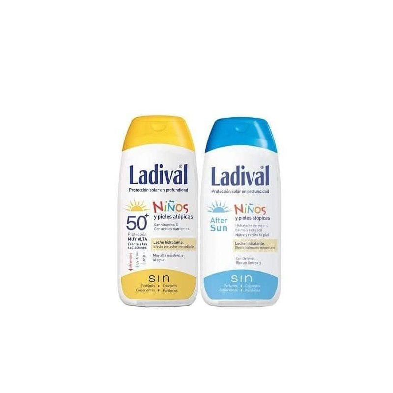 LADIVAL NIÑOS 50+ 200 ML DUPLO AFTER SUN NIÑOS 200 ML